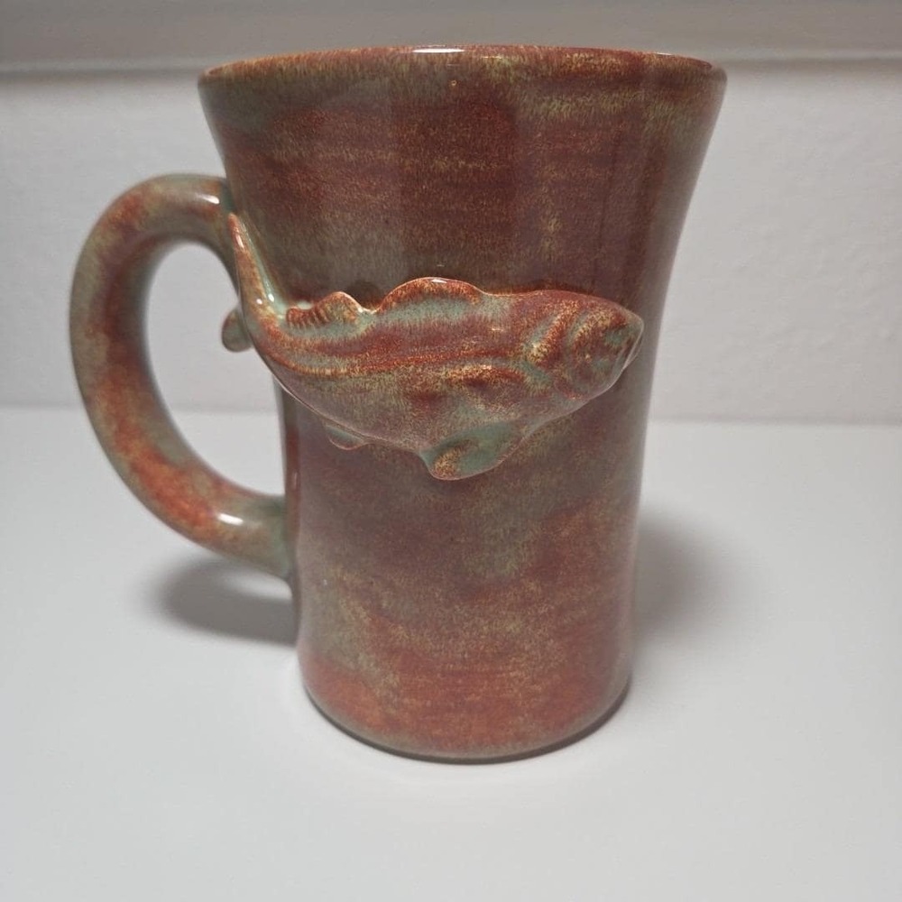 Fisherman's Catch Handmade by Christina Boyd Mug Cup - Picture 1 of 7